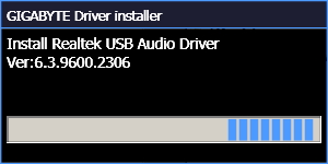 GIGABYTE Driver installer